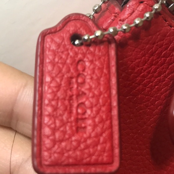 COACH RED!❤️❤️❤️ SIDEBAG - Picture 3 of 7